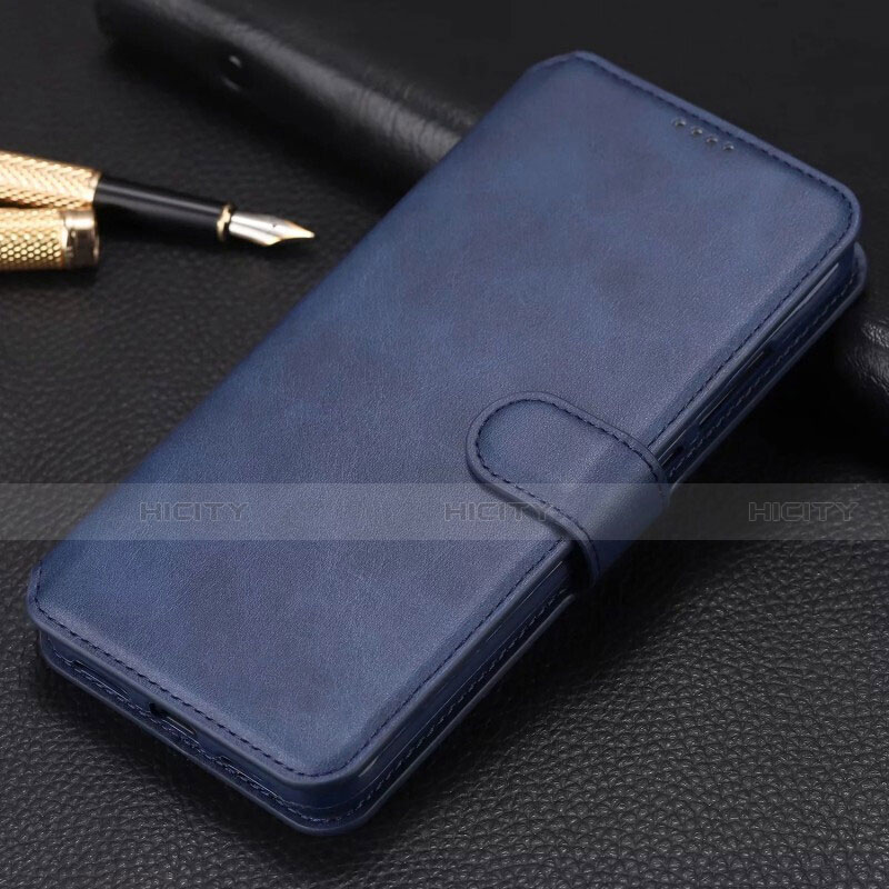 Coque Portefeuille Livre Cuir Etui Clapet T03 pour Xiaomi Mi 9T Bleu Plus