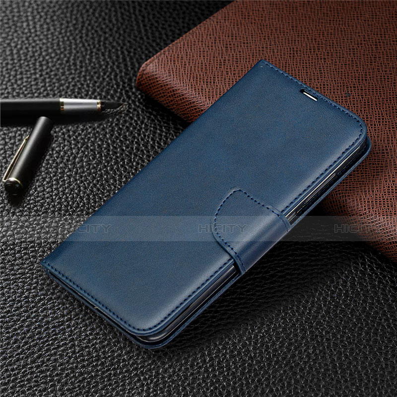 Coque Portefeuille Livre Cuir Etui Clapet T03 pour Xiaomi Redmi 10X 4G Bleu Plus