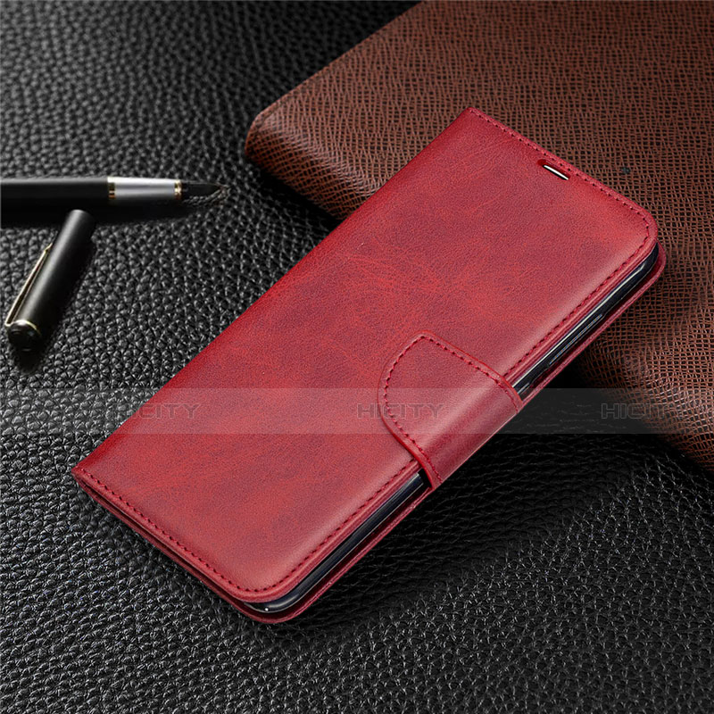 Coque Portefeuille Livre Cuir Etui Clapet T03 pour Xiaomi Redmi 10X 4G Rouge Plus