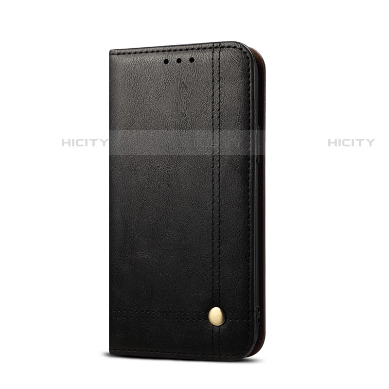 Coque Portefeuille Livre Cuir Etui Clapet T03 pour Xiaomi Redmi 9A Noir Plus