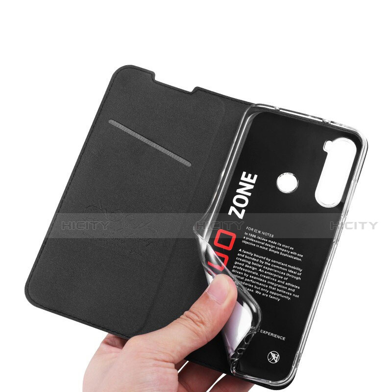 Coque Portefeuille Livre Cuir Etui Clapet T03 pour Xiaomi Redmi Note 8 (2021) Plus