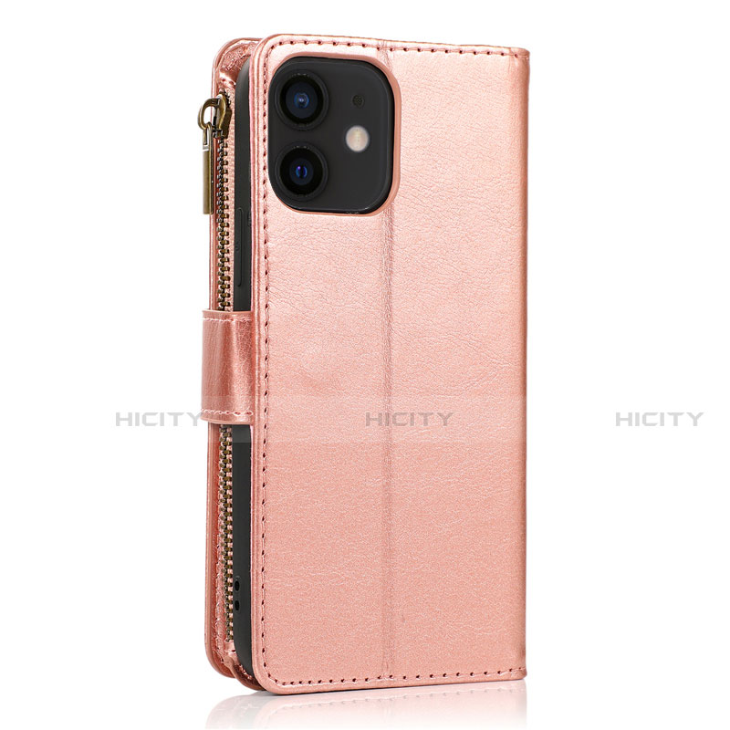 Coque Portefeuille Livre Cuir Etui Clapet T04 pour Apple iPhone 12 Mini Plus