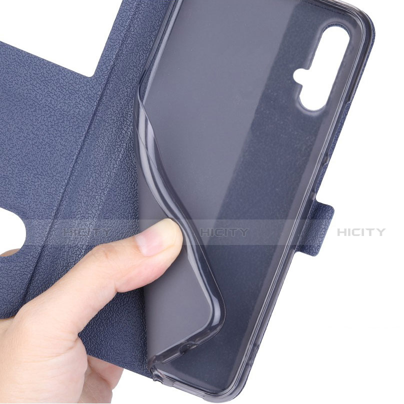 Coque Portefeuille Livre Cuir Etui Clapet T04 pour Huawei Honor 20S Plus