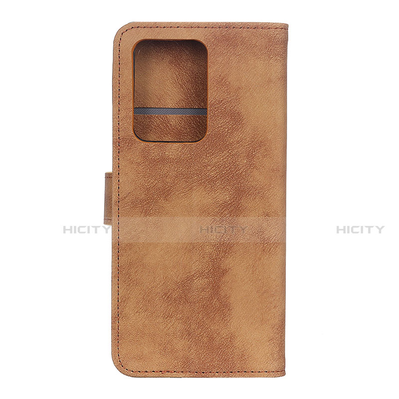 Coque Portefeuille Livre Cuir Etui Clapet T04 pour Huawei P40 Pro+ Plus Marron Plus