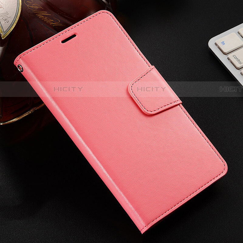 Coque Portefeuille Livre Cuir Etui Clapet T04 pour Oppo RX17 Pro Rose Plus