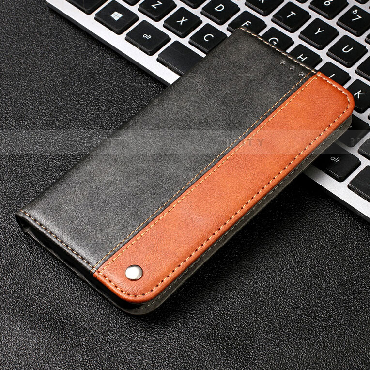 Coque Portefeuille Livre Cuir Etui Clapet T04 pour Samsung Galaxy A70S Orange Plus