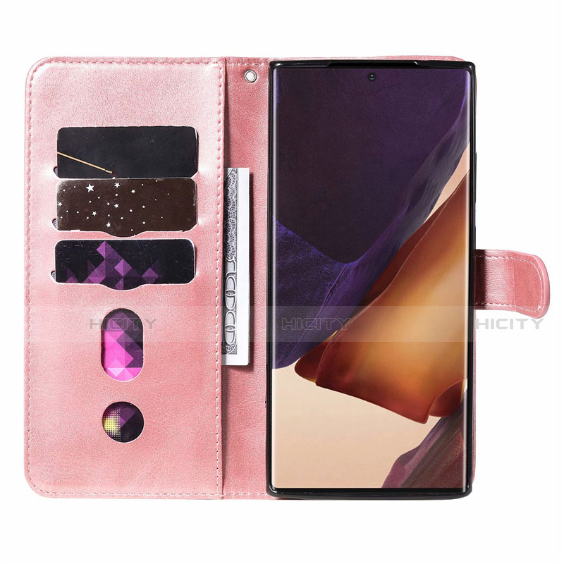 Coque Portefeuille Livre Cuir Etui Clapet T04 pour Samsung Galaxy Note 20 Ultra 5G Plus