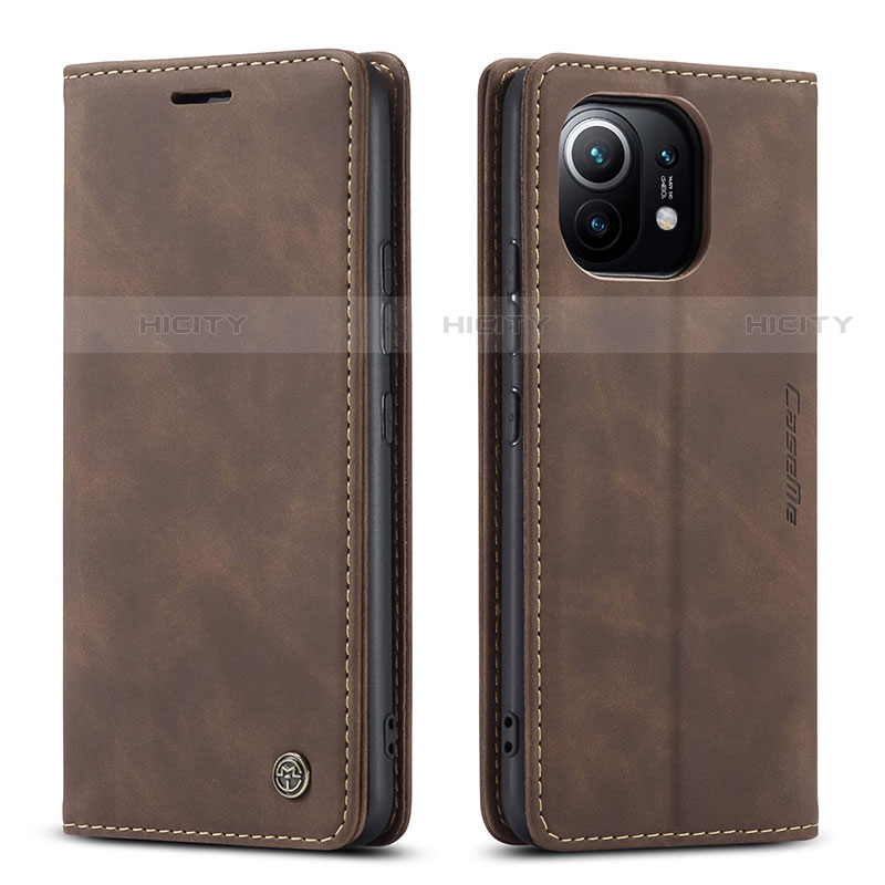 Coque Portefeuille Livre Cuir Etui Clapet T04 pour Xiaomi Mi 11 5G Plus