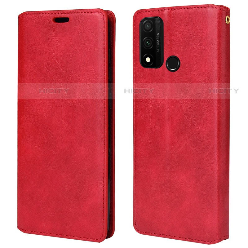 Coque Portefeuille Livre Cuir Etui Clapet T05 pour Huawei Nova Lite 3 Plus Rouge Plus