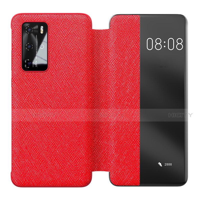 Coque Portefeuille Livre Cuir Etui Clapet T05 pour Huawei P40 Pro Plus