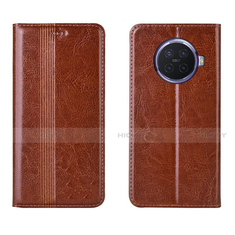 Coque Portefeuille Livre Cuir Etui Clapet T05 pour Oppo Ace2 Orange Plus