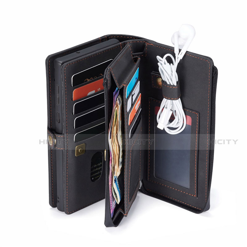 Coque Portefeuille Livre Cuir Etui Clapet T05 pour Samsung Galaxy Note 20 5G Plus