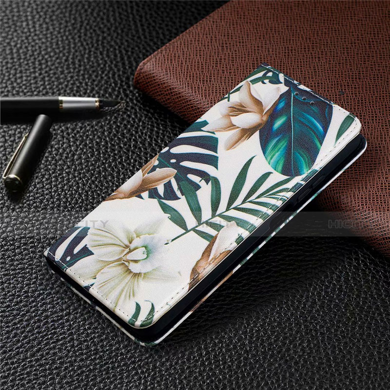 Coque Portefeuille Livre Cuir Etui Clapet T05 pour Xiaomi Mi 10i 5G Vert Plus