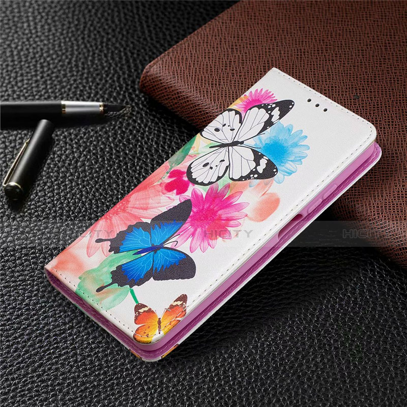 Coque Portefeuille Livre Cuir Etui Clapet T05 pour Xiaomi Mi 10T Lite 5G Blanc Plus