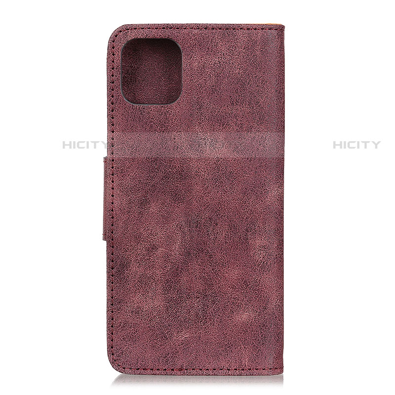 Coque Portefeuille Livre Cuir Etui Clapet T05 pour Xiaomi Mi 11 5G Violet Plus