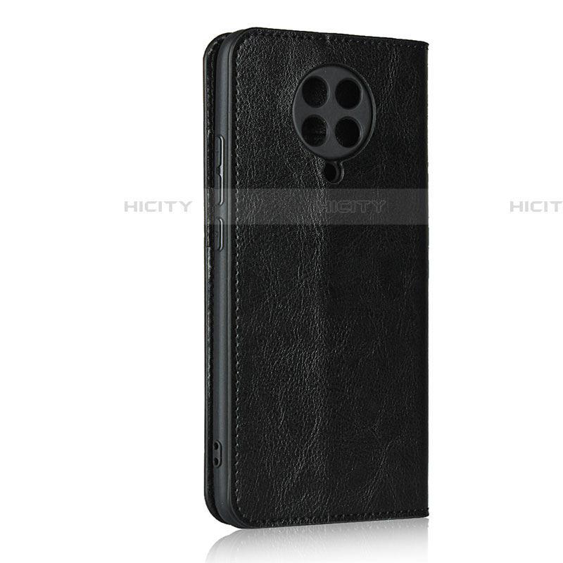 Coque Portefeuille Livre Cuir Etui Clapet T05 pour Xiaomi Poco F2 Pro Noir Plus