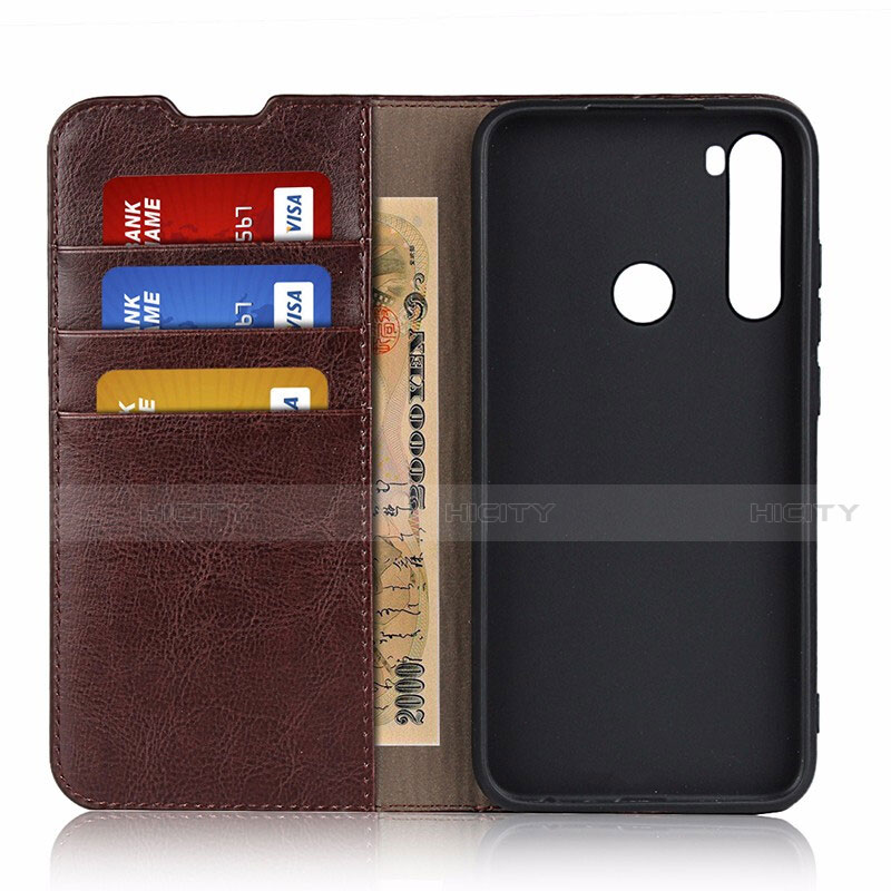 Coque Portefeuille Livre Cuir Etui Clapet T05 pour Xiaomi Redmi Note 8 (2021) Plus