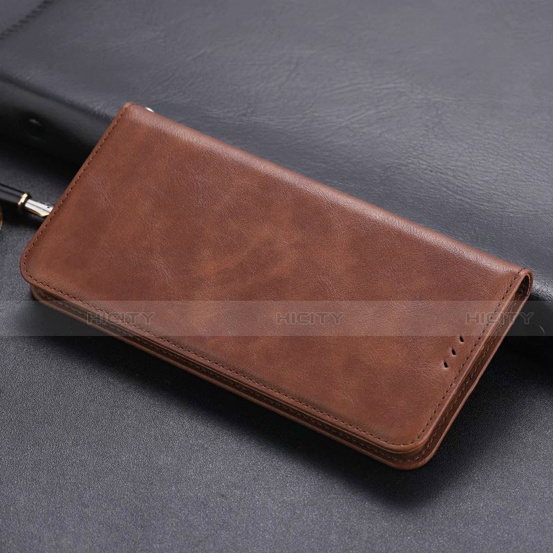 Coque Portefeuille Livre Cuir Etui Clapet T06 pour Huawei Honor 20 Marron Plus