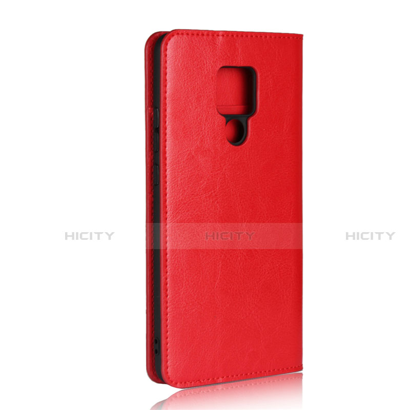 Coque Portefeuille Livre Cuir Etui Clapet T06 pour Huawei Mate 20 X 5G Rouge Plus