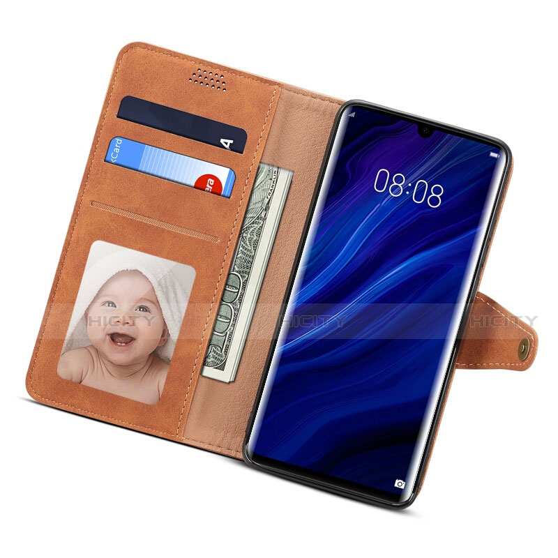 Coque Portefeuille Livre Cuir Etui Clapet T06 pour Huawei P30 Plus