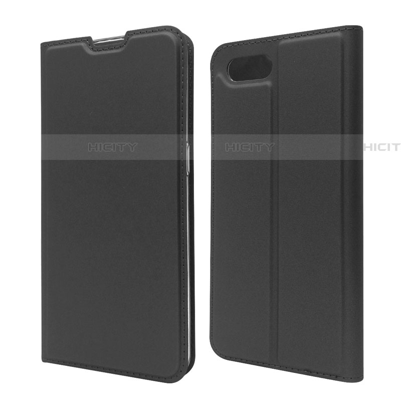 Coque Portefeuille Livre Cuir Etui Clapet T06 pour Oppo RX17 Neo Noir Plus