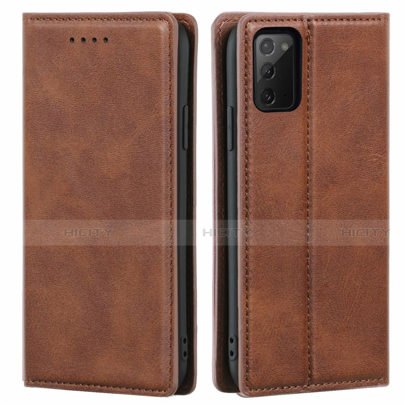 Coque Portefeuille Livre Cuir Etui Clapet T06 pour Samsung Galaxy Note 20 5G Plus