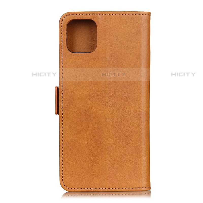 Coque Portefeuille Livre Cuir Etui Clapet T06 pour Xiaomi Mi 11 Lite 4G Brun Clair Plus