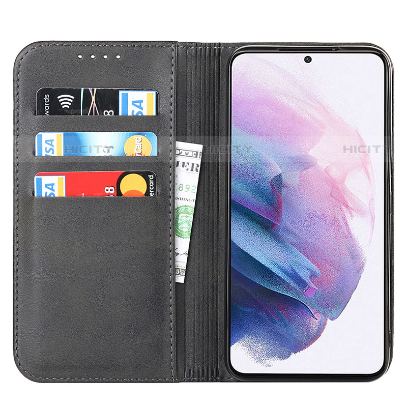 Coque Portefeuille Livre Cuir Etui Clapet T06D pour Samsung Galaxy S21 FE 5G Plus