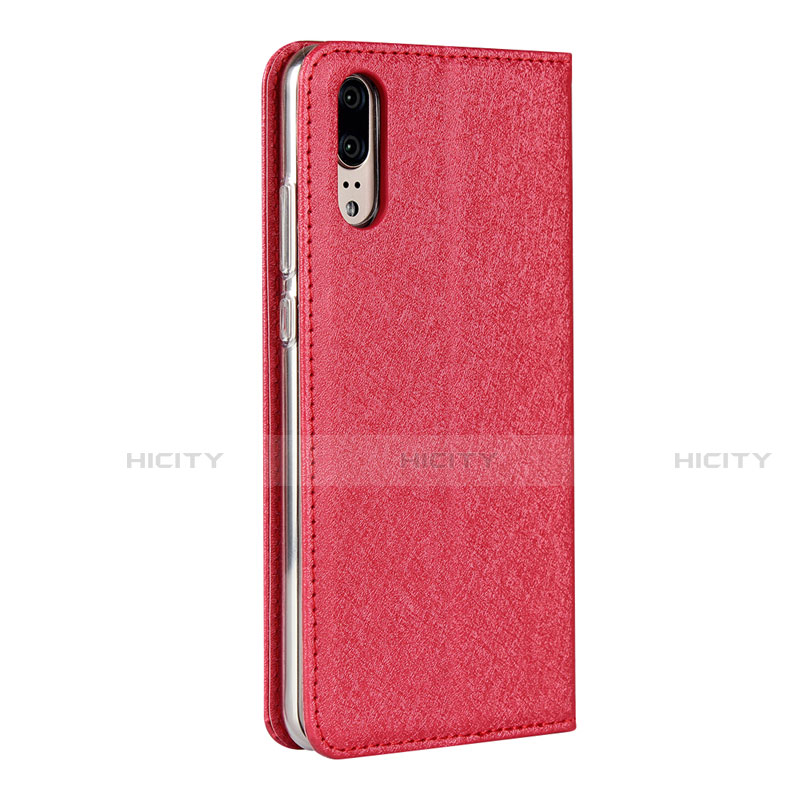 Coque Portefeuille Livre Cuir Etui Clapet T07 pour Huawei P20 Plus