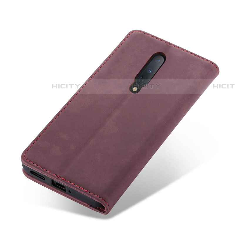 Coque Portefeuille Livre Cuir Etui Clapet T07 pour OnePlus 8 Plus