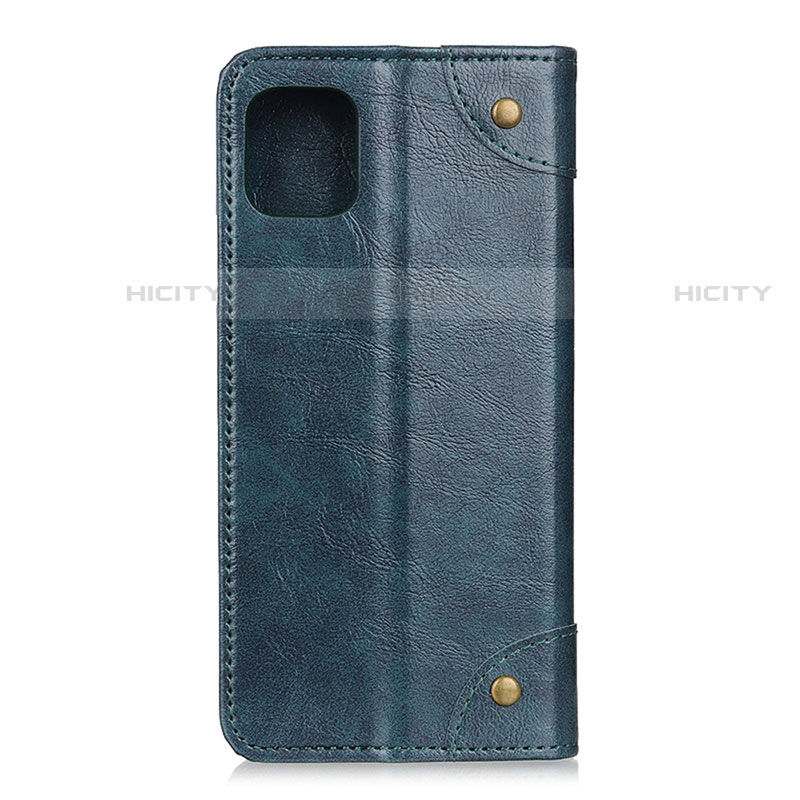 Coque Portefeuille Livre Cuir Etui Clapet T07 pour Xiaomi Mi 11 5G Bleu Plus