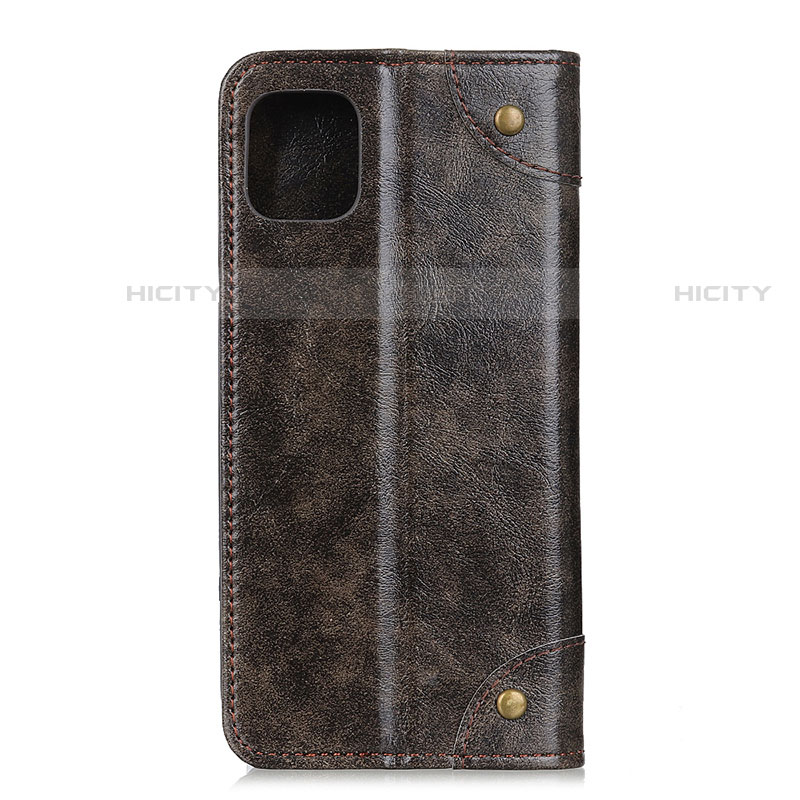 Coque Portefeuille Livre Cuir Etui Clapet T07 pour Xiaomi Mi 11 5G Marron Plus