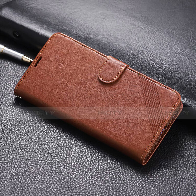 Coque Portefeuille Livre Cuir Etui Clapet T07 pour Xiaomi Mi 9T Pro Marron Plus