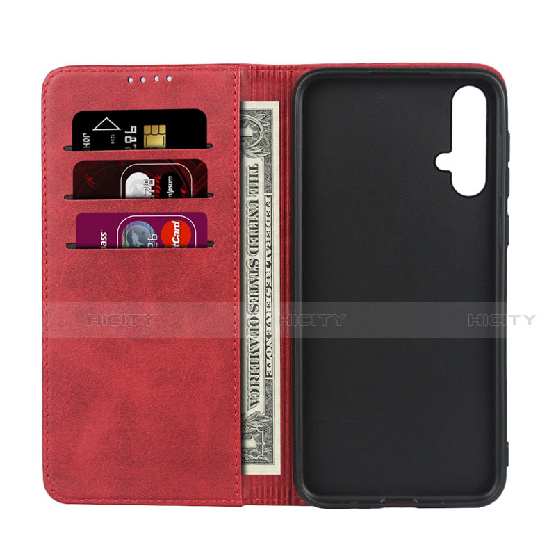 Coque Portefeuille Livre Cuir Etui Clapet T08 pour Huawei Nova 5 Plus