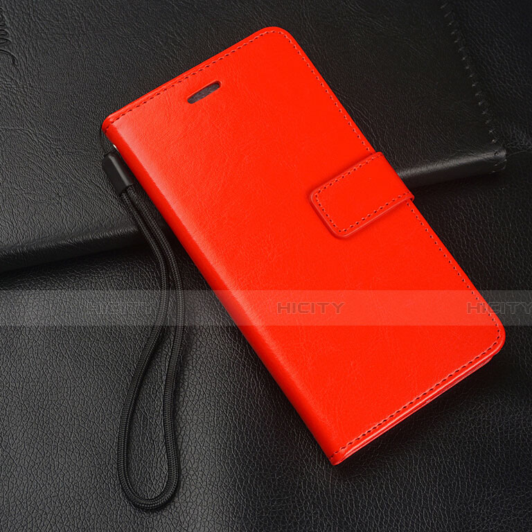 Coque Portefeuille Livre Cuir Etui Clapet T08 pour Huawei P20 Lite (2019) Rouge Plus