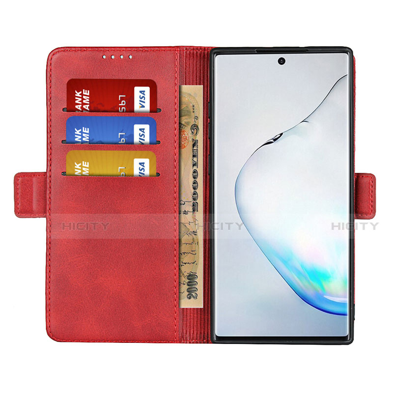 Coque Portefeuille Livre Cuir Etui Clapet T08 pour Samsung Galaxy Note 10 5G Plus