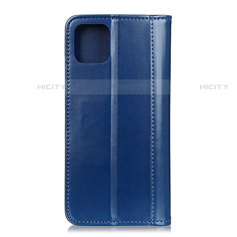 Coque Portefeuille Livre Cuir Etui Clapet T08 pour Xiaomi Mi 11 5G Bleu Plus