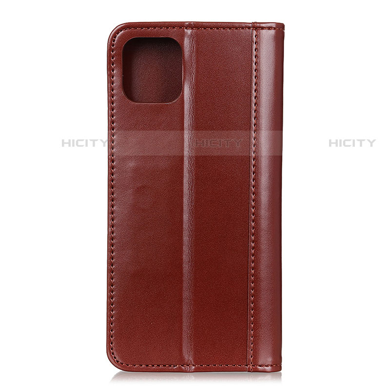 Coque Portefeuille Livre Cuir Etui Clapet T08 pour Xiaomi Mi 11 5G Marron Plus