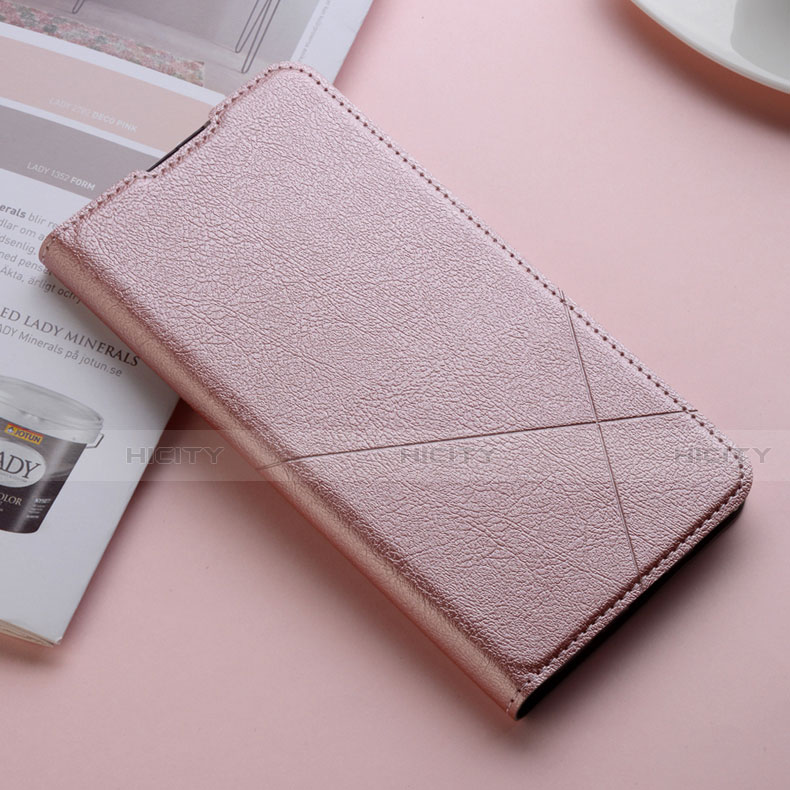 Coque Portefeuille Livre Cuir Etui Clapet T08 pour Xiaomi Mi 9T Or Rose Plus