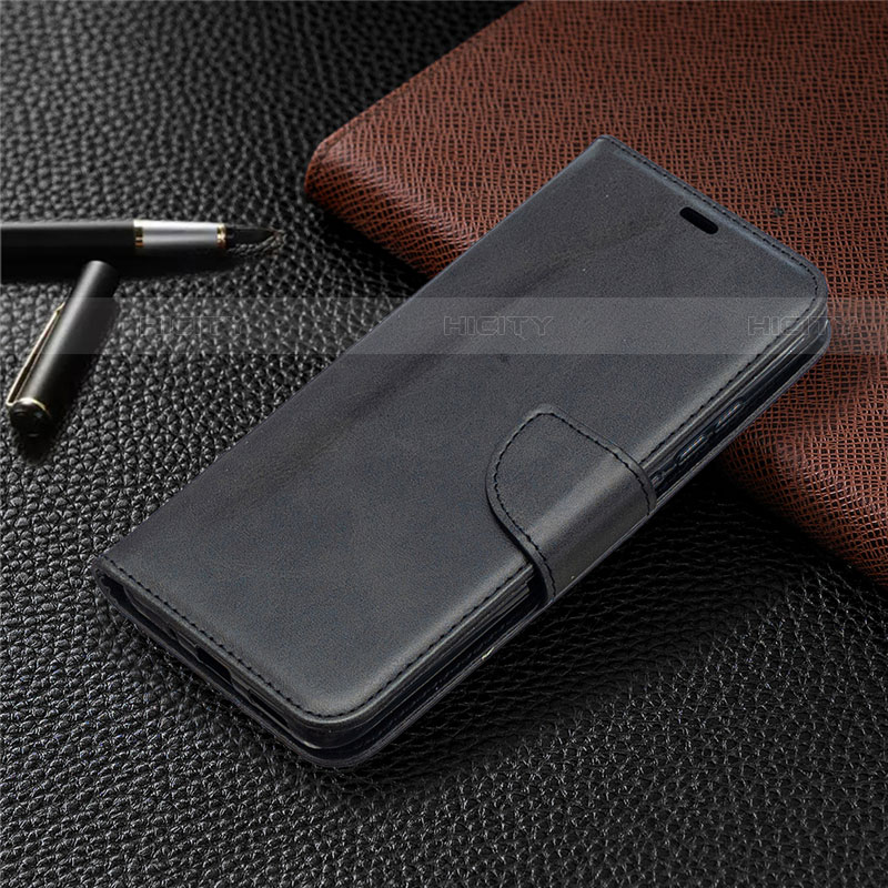 Coque Portefeuille Livre Cuir Etui Clapet T08 pour Xiaomi Redmi 9i Noir Plus