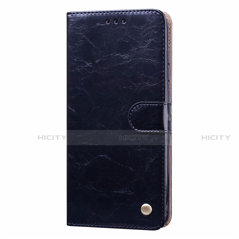 Coque Portefeuille Livre Cuir Etui Clapet T08 pour Xiaomi Redmi Note 9 Noir Plus