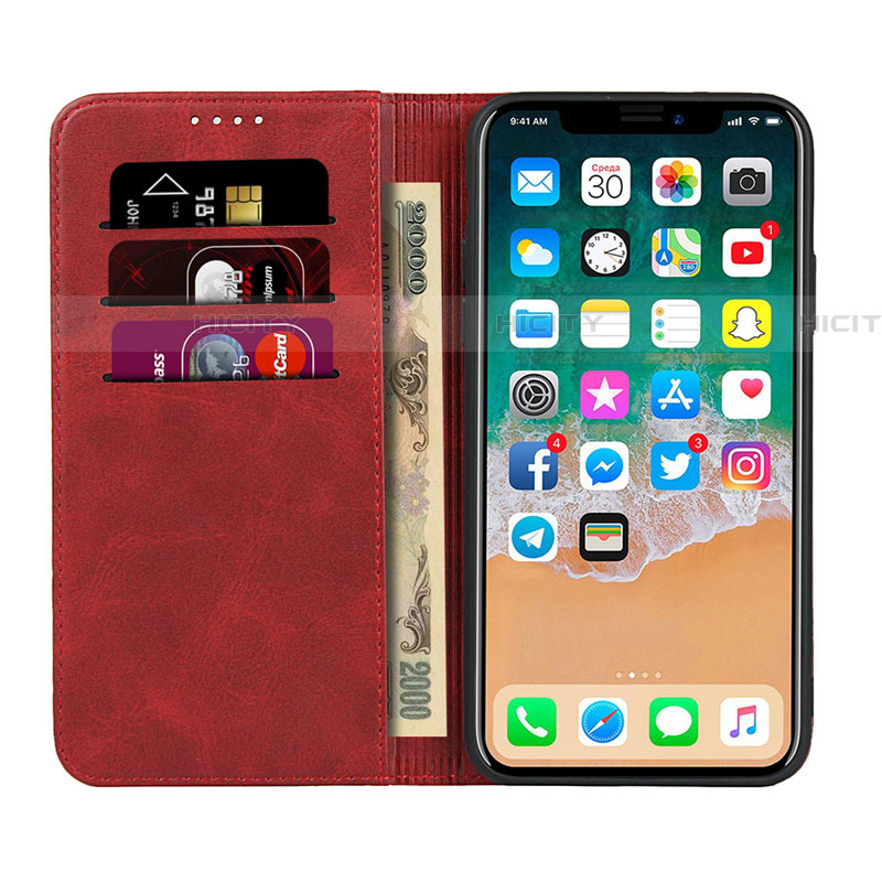 Coque Portefeuille Livre Cuir Etui Clapet T09 pour Apple iPhone 11 Plus