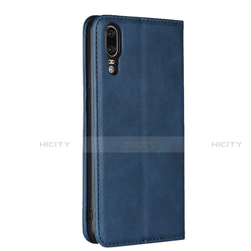 Coque Portefeuille Livre Cuir Etui Clapet T09 pour Huawei P20 Plus