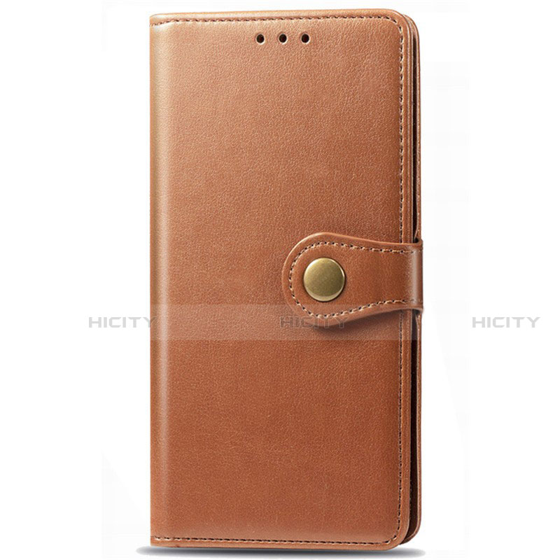 Coque Portefeuille Livre Cuir Etui Clapet T09 pour Huawei P40 Orange Plus