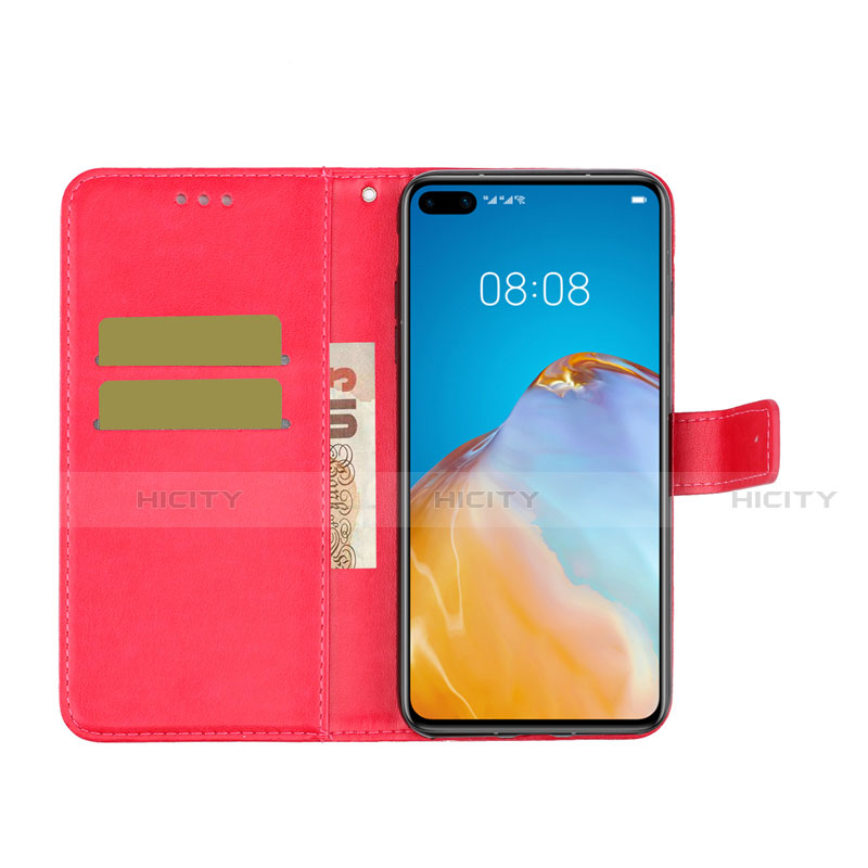 Coque Portefeuille Livre Cuir Etui Clapet T09 pour Huawei P40 Pro Plus