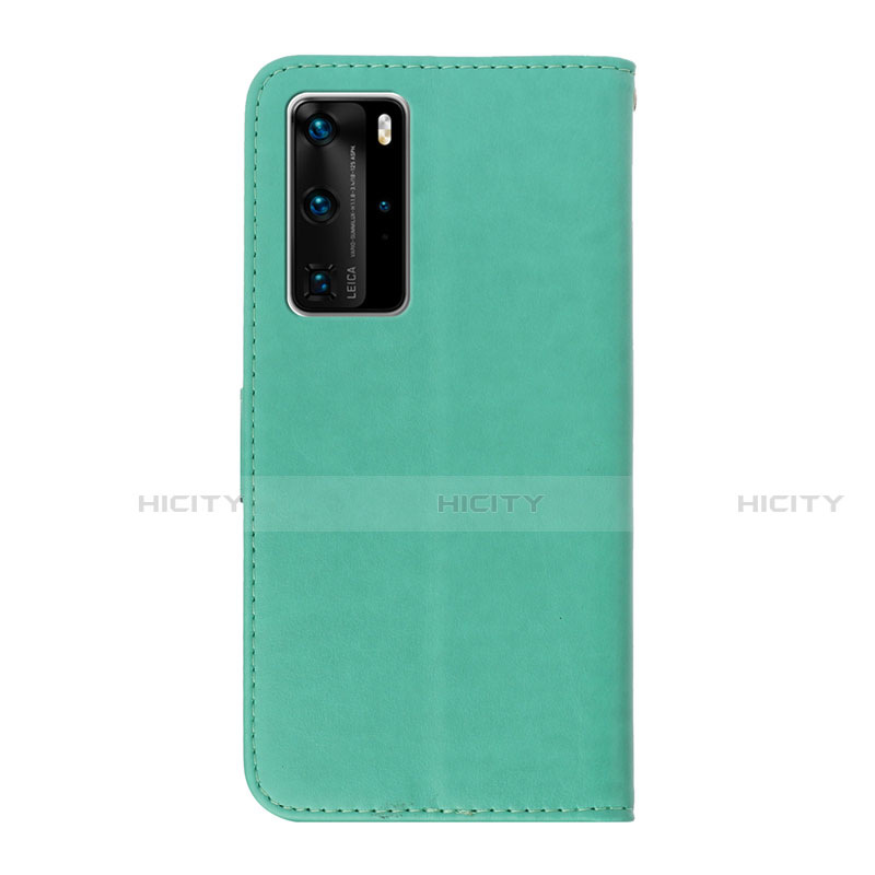 Coque Portefeuille Livre Cuir Etui Clapet T09 pour Huawei P40 Pro Plus