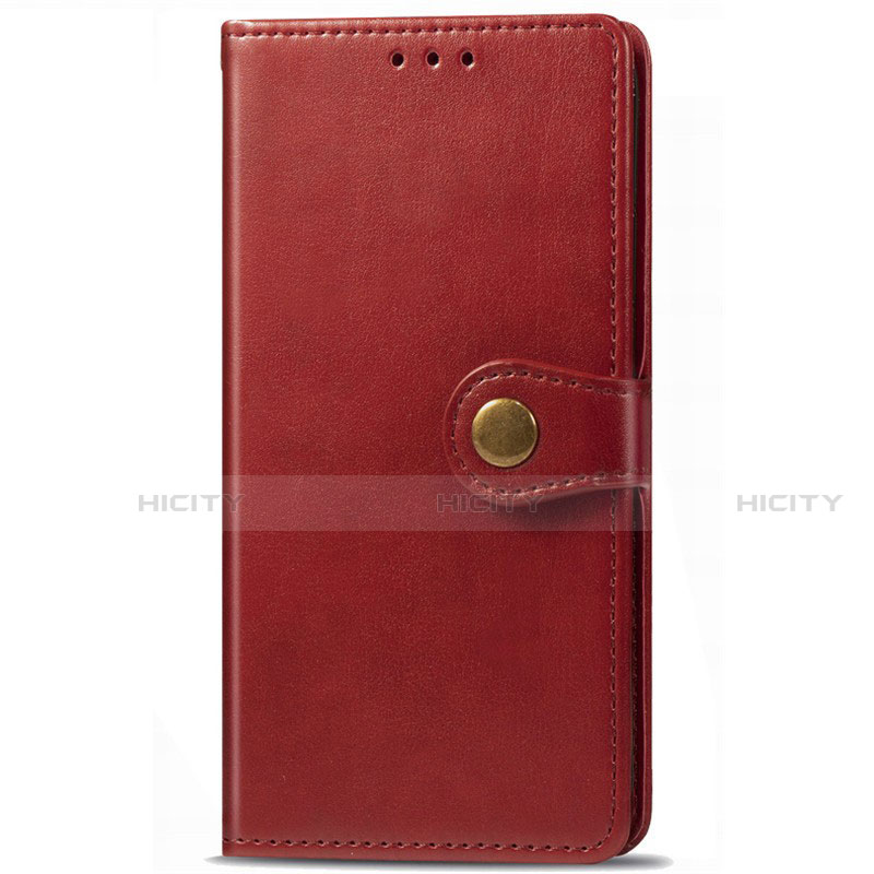 Coque Portefeuille Livre Cuir Etui Clapet T09 pour Huawei P40 Rouge Plus