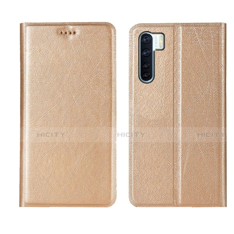 Coque Portefeuille Livre Cuir Etui Clapet T09 pour Oppo A91 Plus