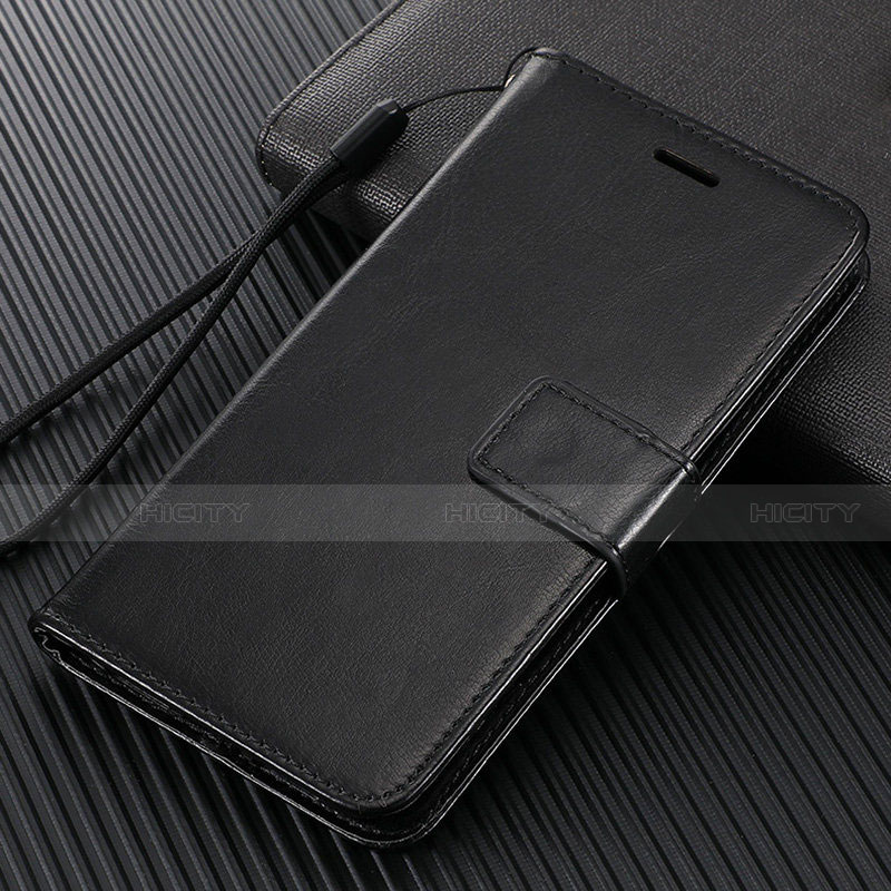 Coque Portefeuille Livre Cuir Etui Clapet T09 pour Oppo Find X2 Pro Noir Plus