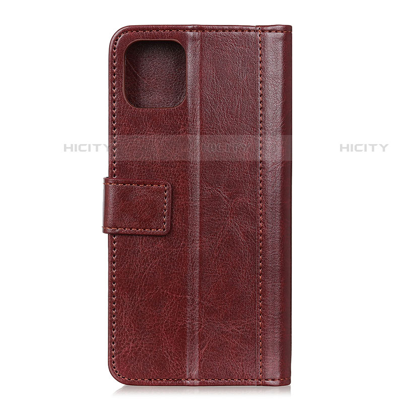 Coque Portefeuille Livre Cuir Etui Clapet T09 pour Xiaomi Mi 11 5G Marron Plus